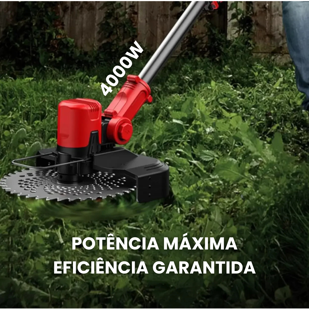 Roçadora a Bateria com Motor Brushless