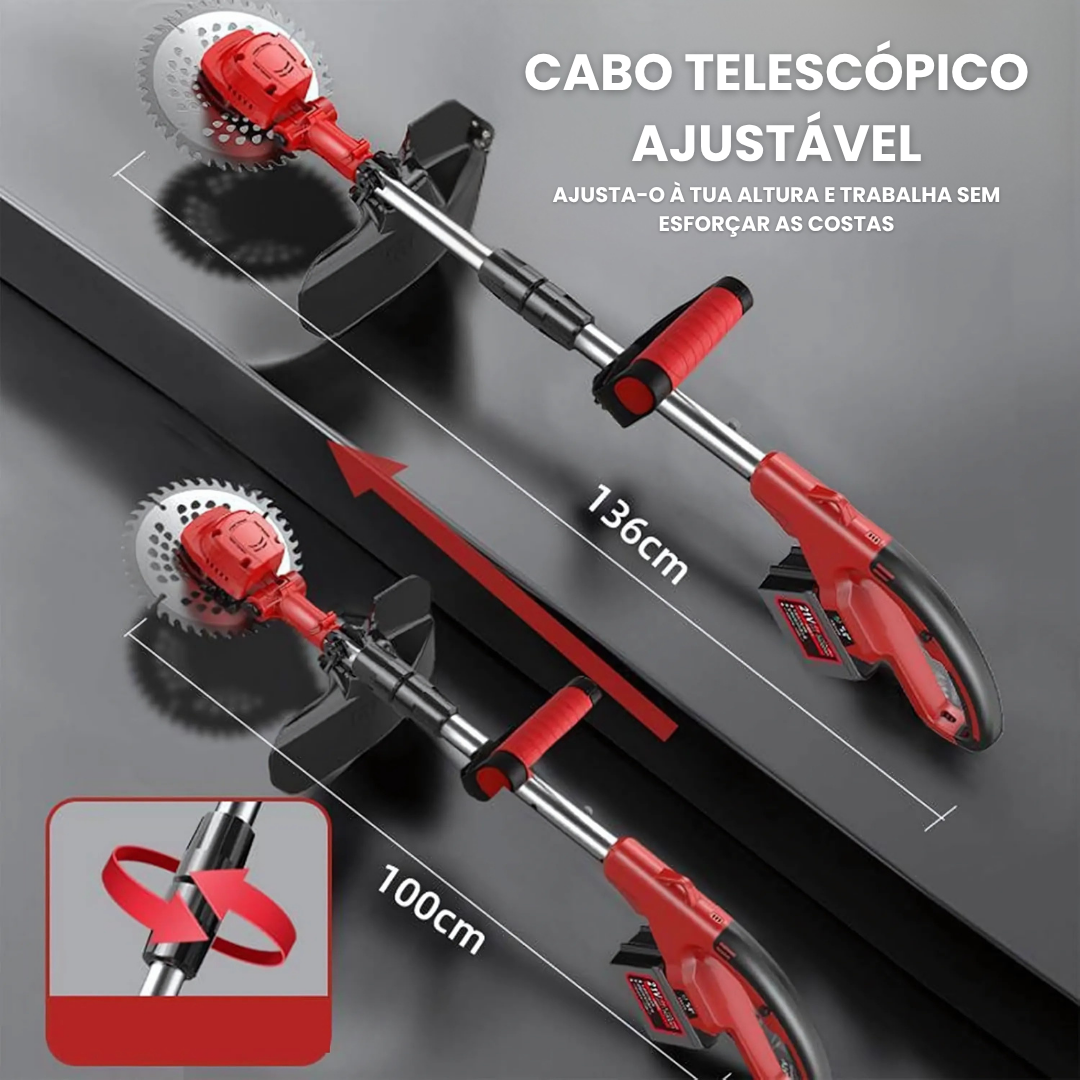 Roçadora a Bateria com Motor Brushless