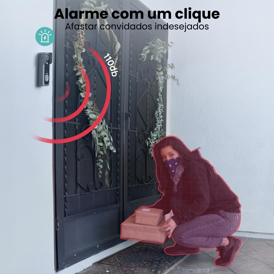 Campainha Sem Fios com Câmara