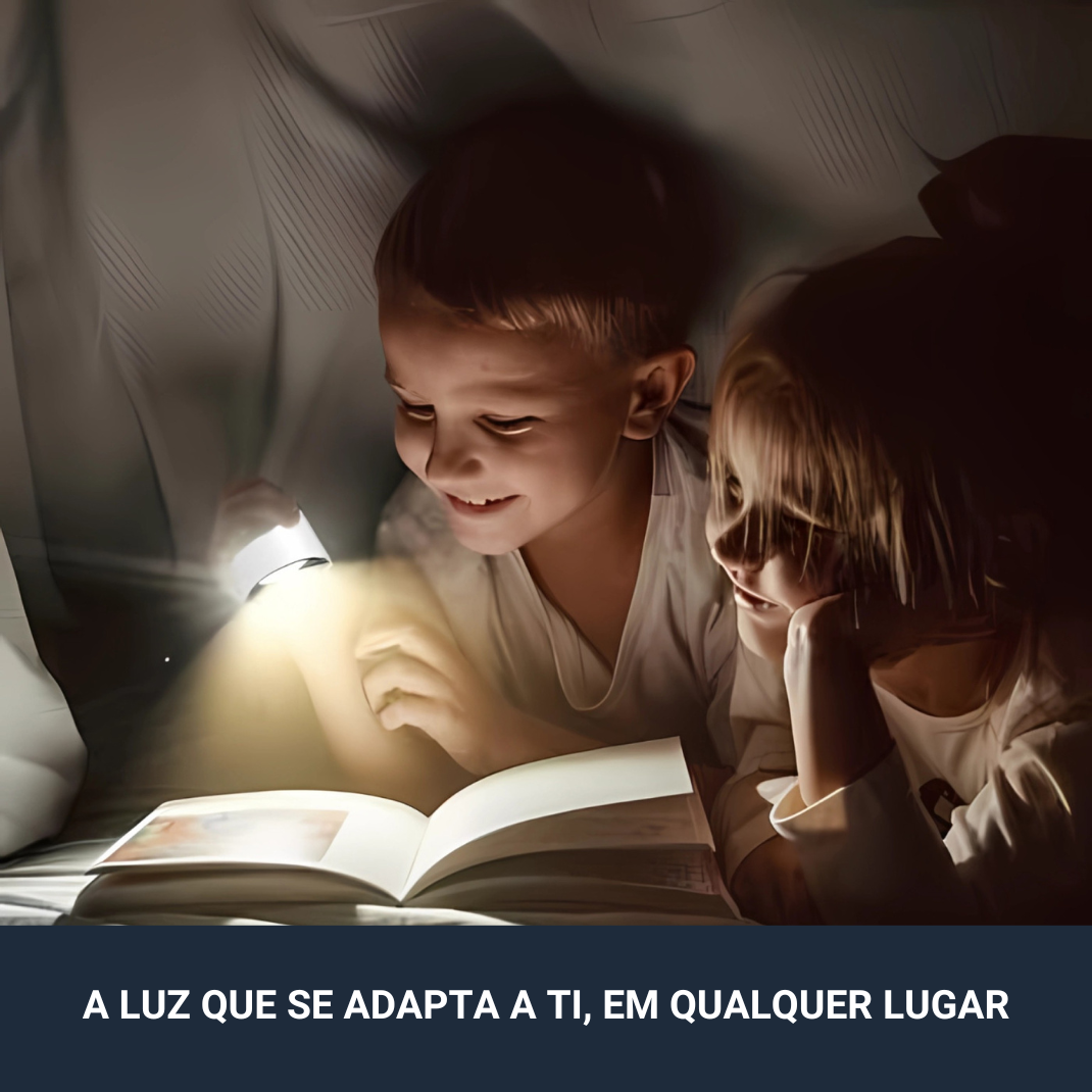Lâmpada de Parede Recarregável