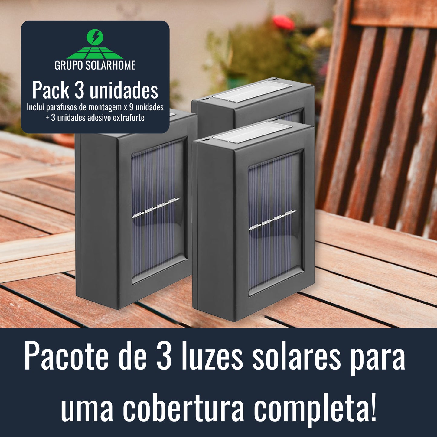 Lâmpada Solar - Sunny