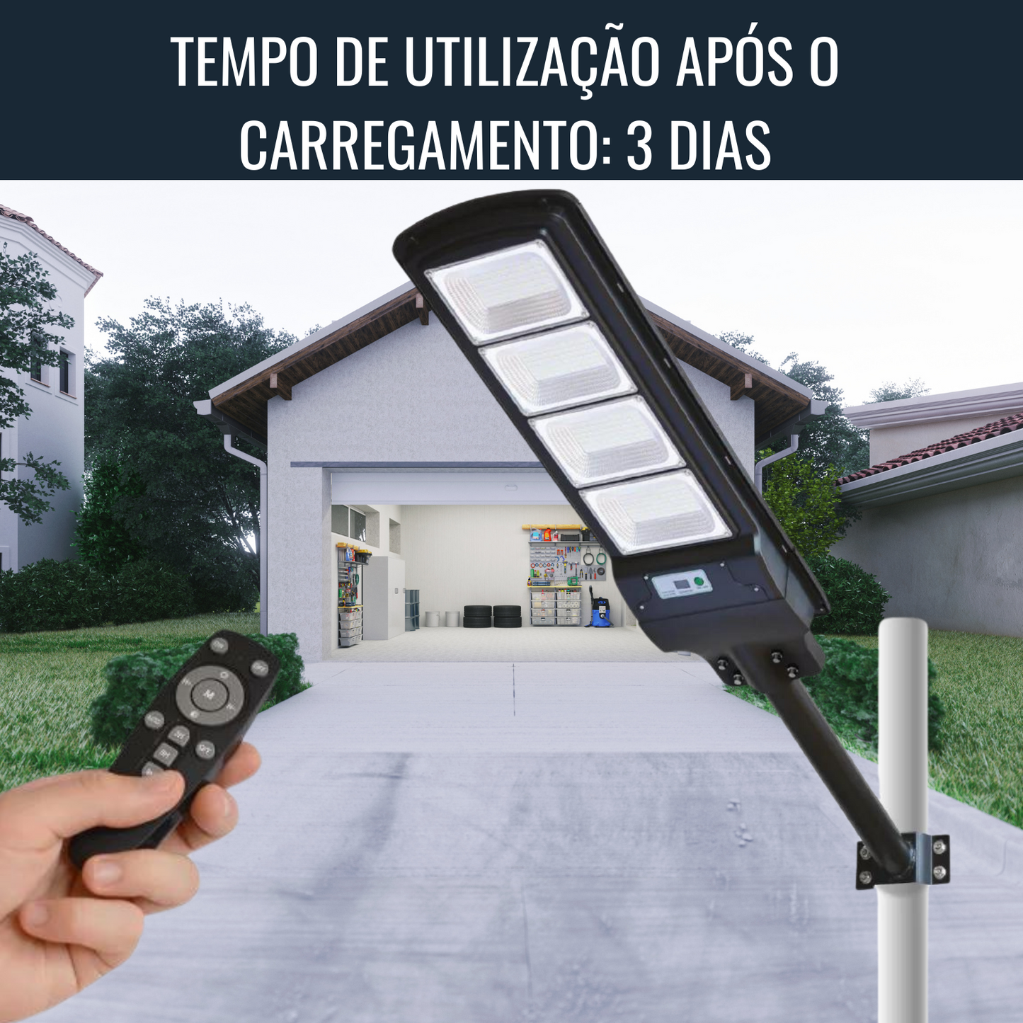 Lâmpada solar - Eclipse