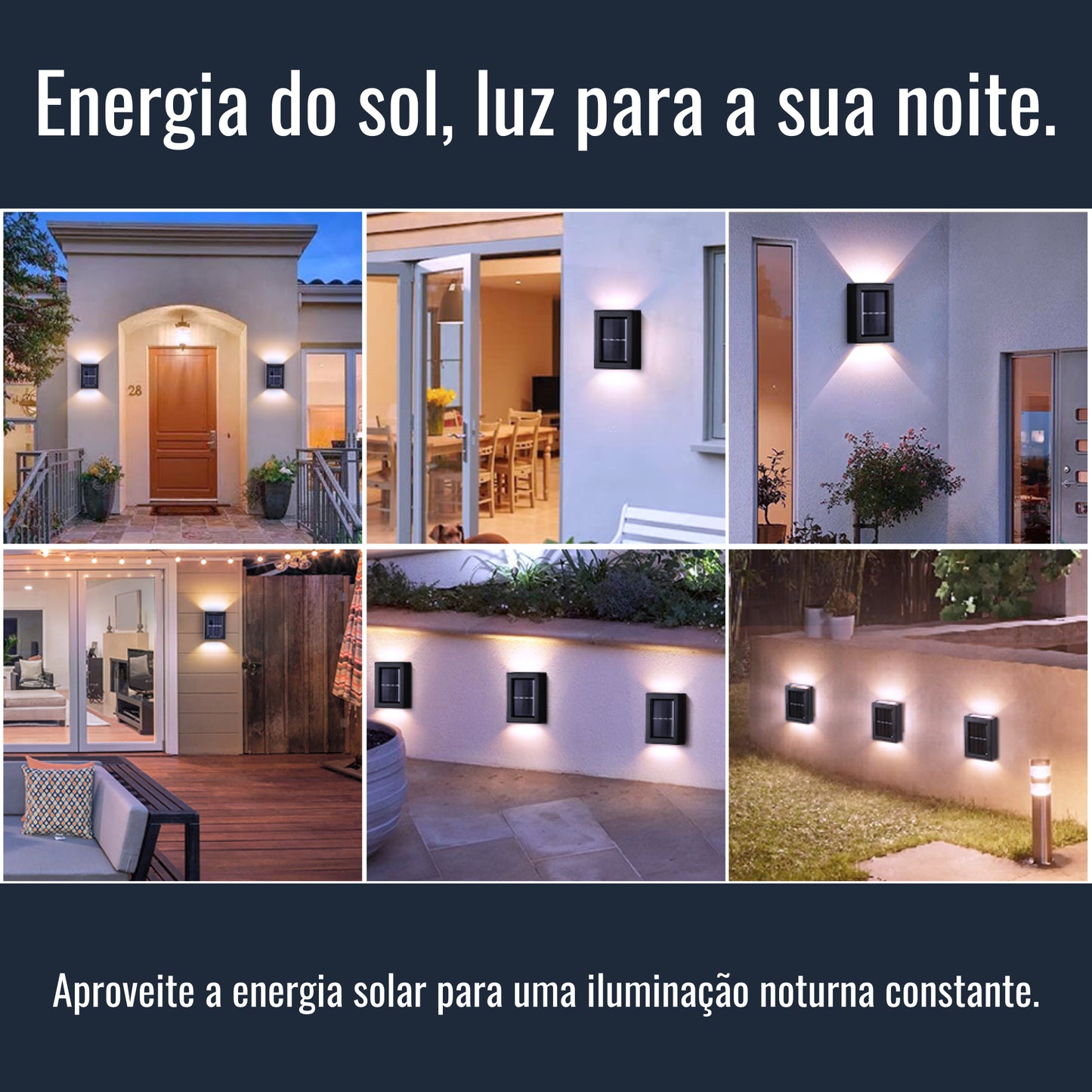 Lâmpada Solar - Sunny