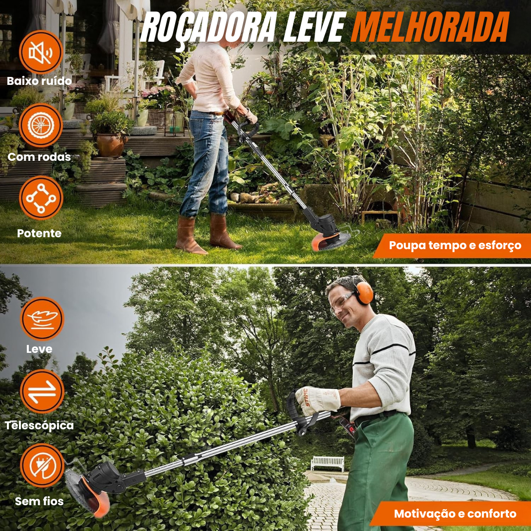 Roçadora a Bateria