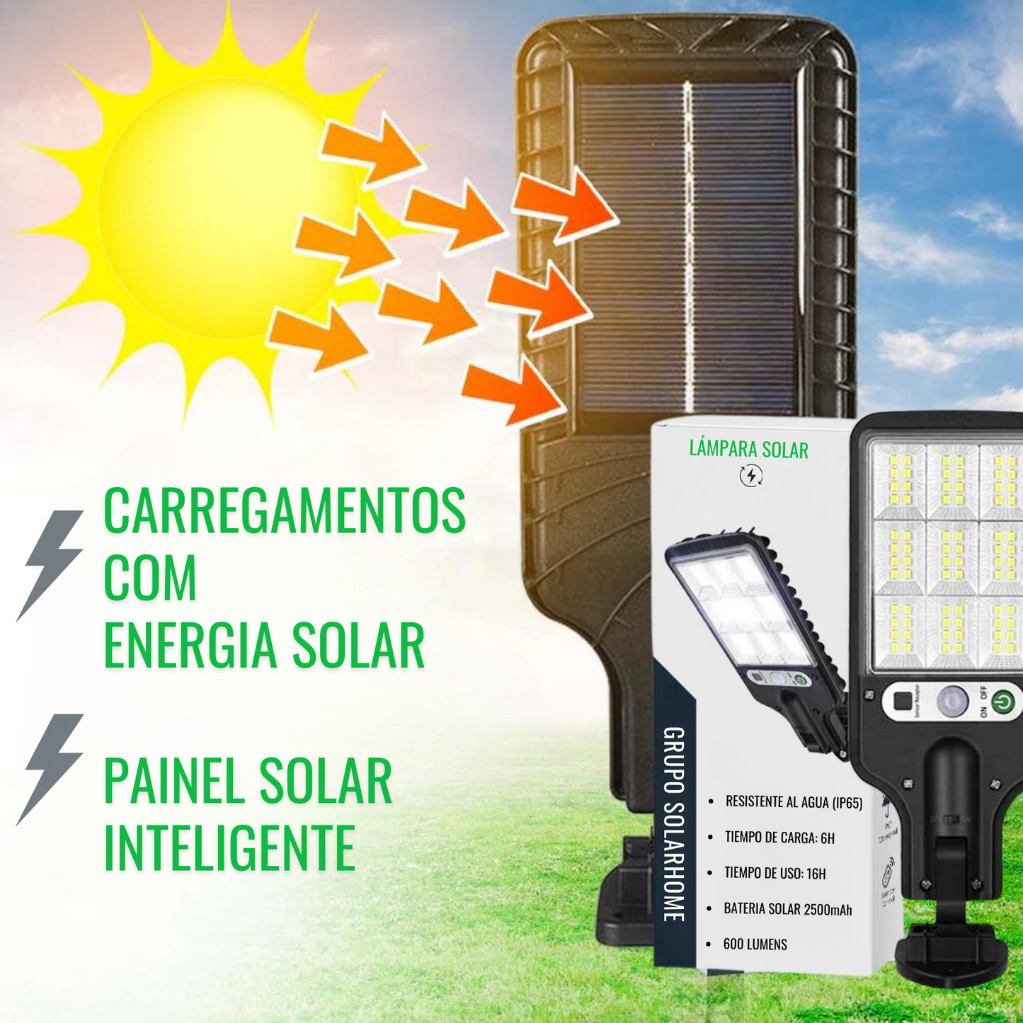 Lâmpada Solar