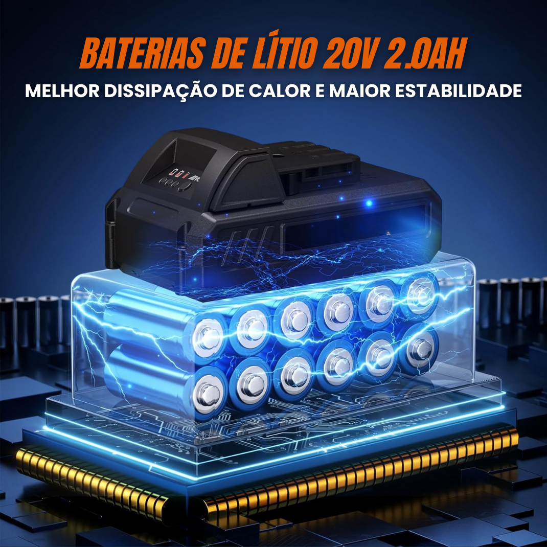 Roçadora a Bateria