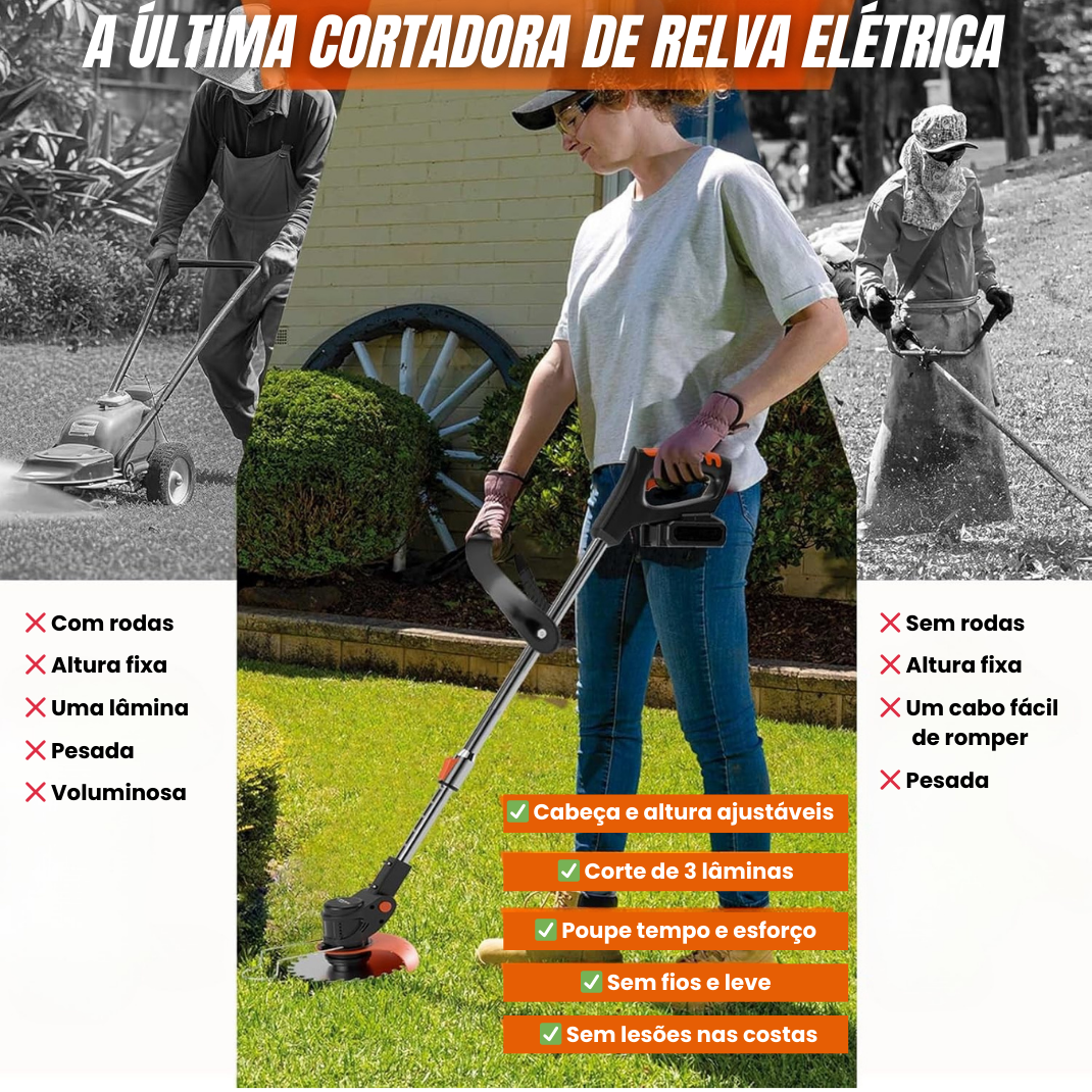 Roçadora a Bateria