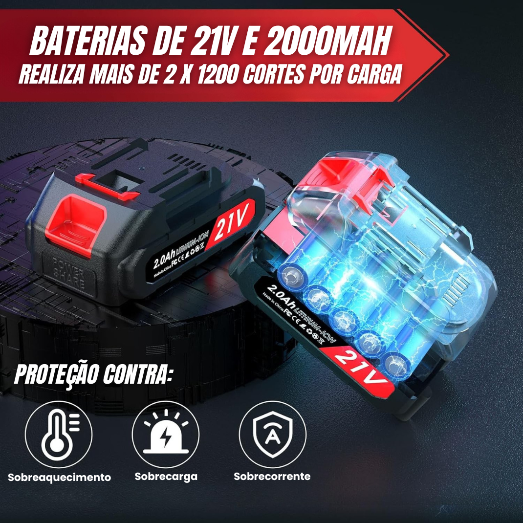 Tesoura de Poda a Bateria