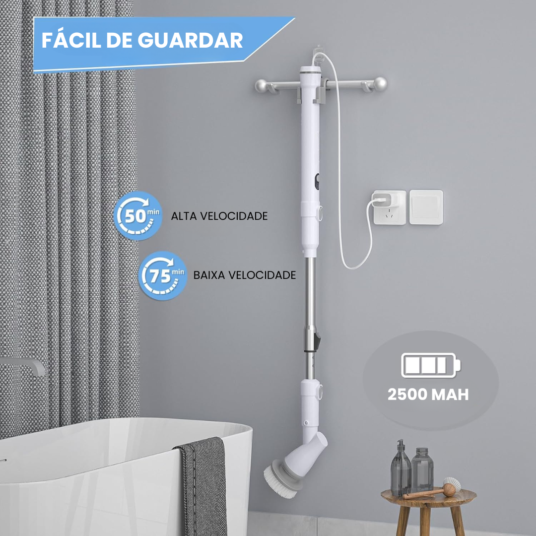 Escova de Limpeza Elétrica