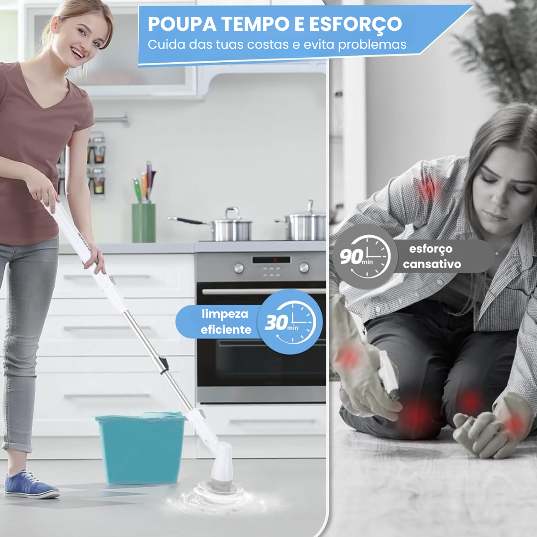 Escova de Limpeza Elétrica