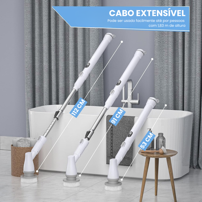 Escova de Limpeza Elétrica